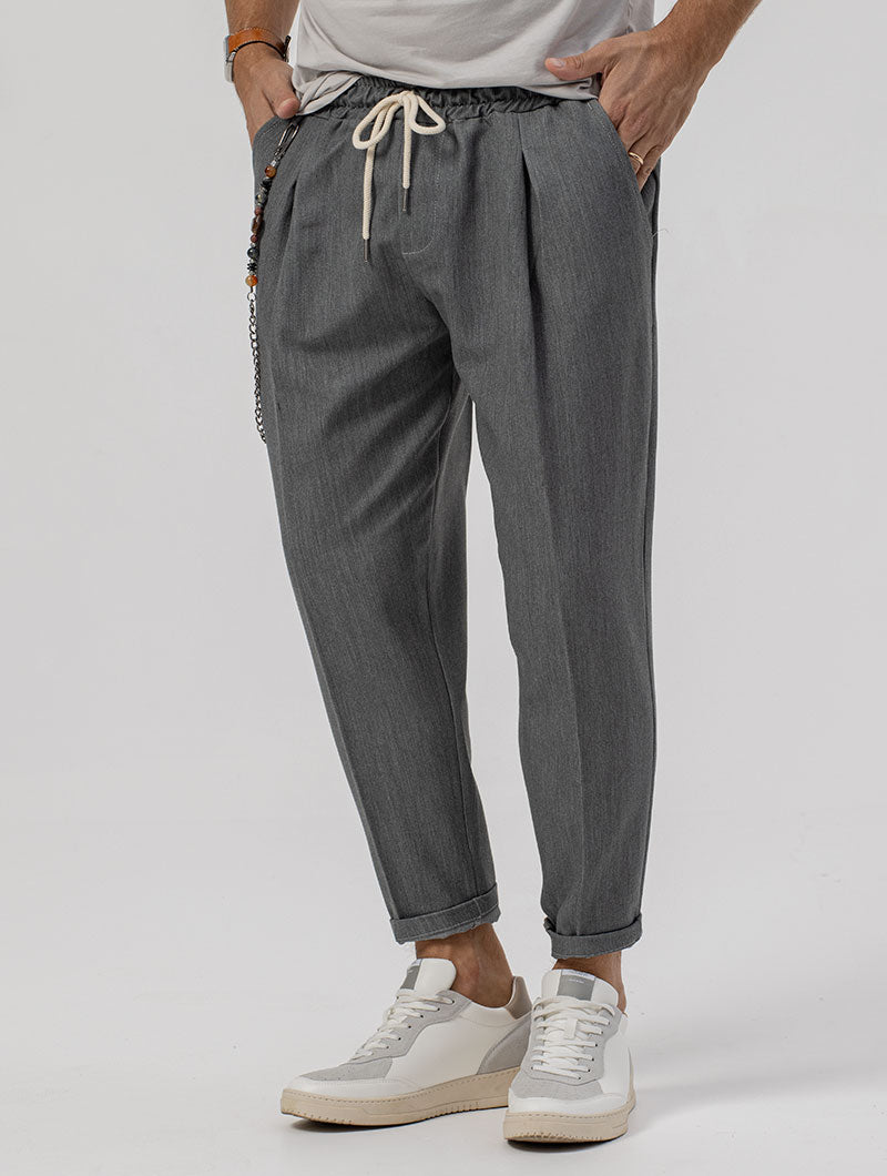 DEXTER CASUAL PANTS IN ANTHRACITE