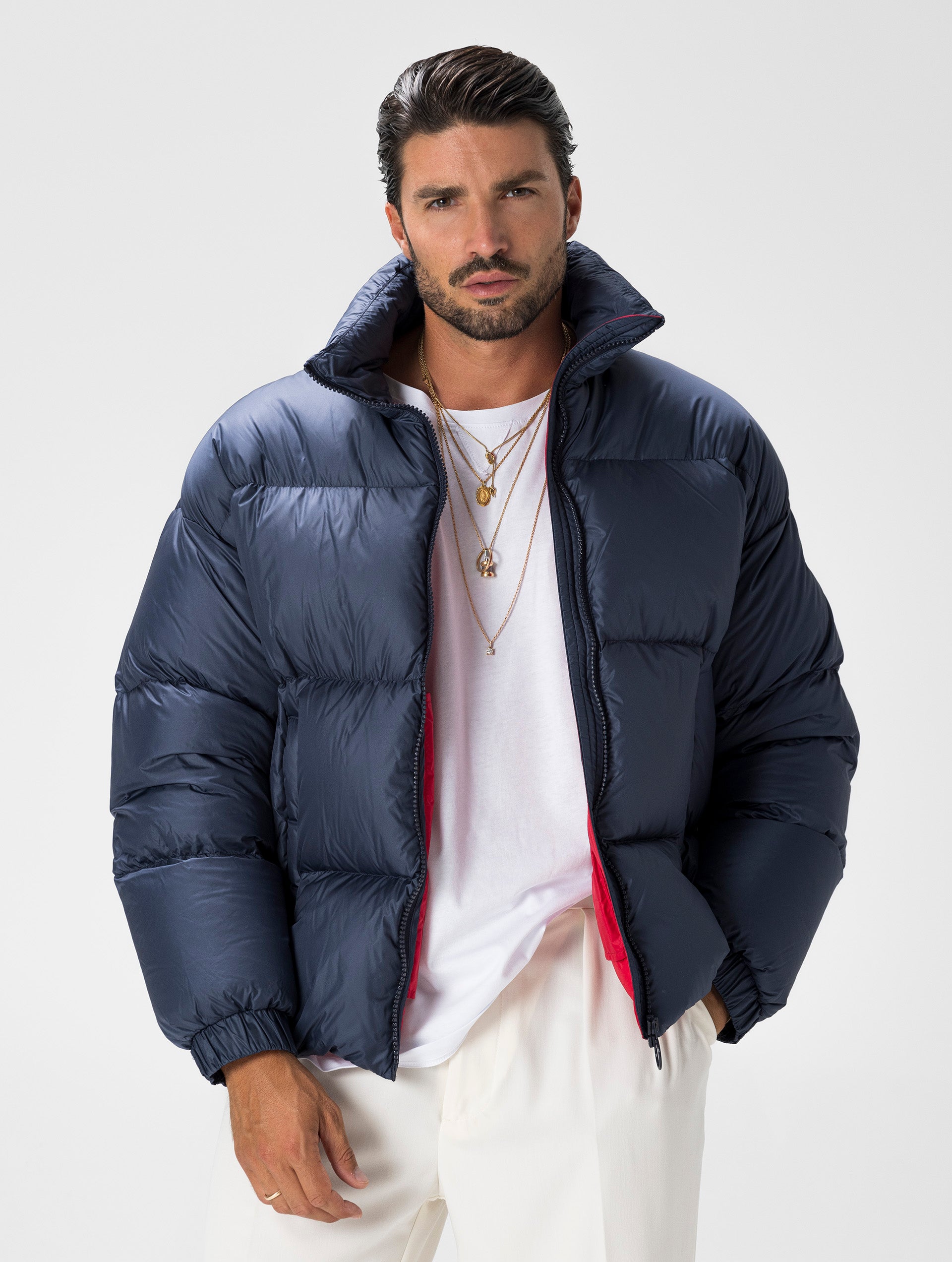 HONOR DOWN JACKET IN BLUE NAVY - Main Image