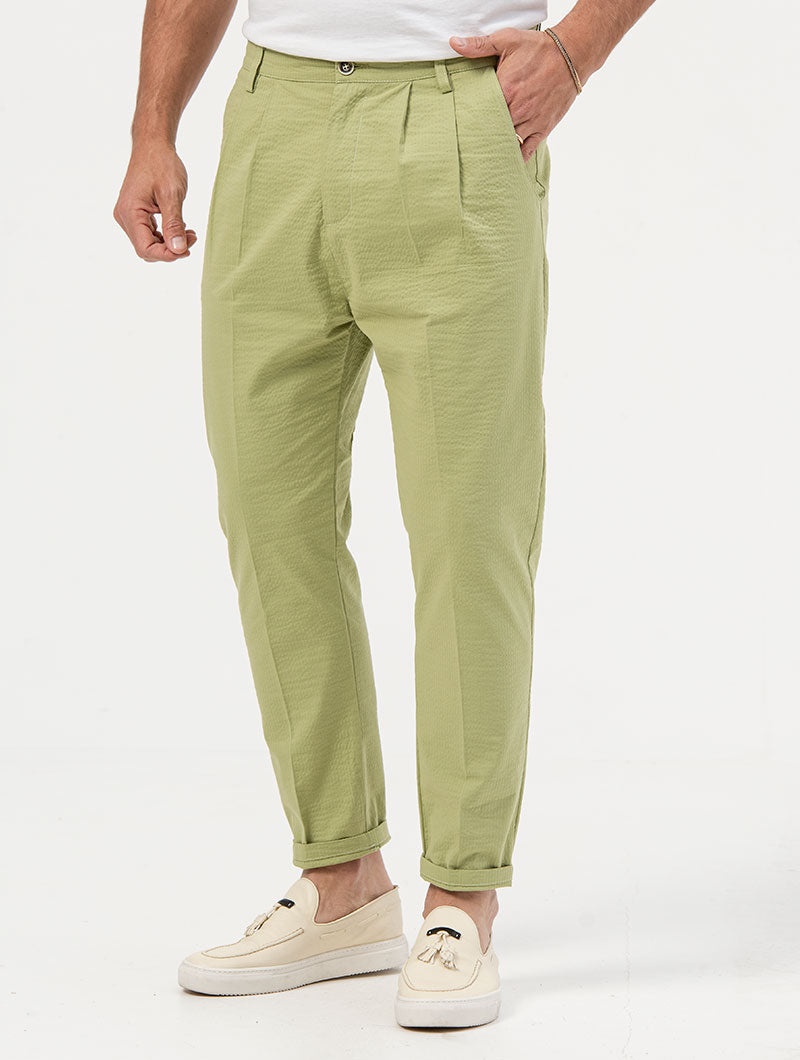 GRANT CASUAL PANTS IN GREEN