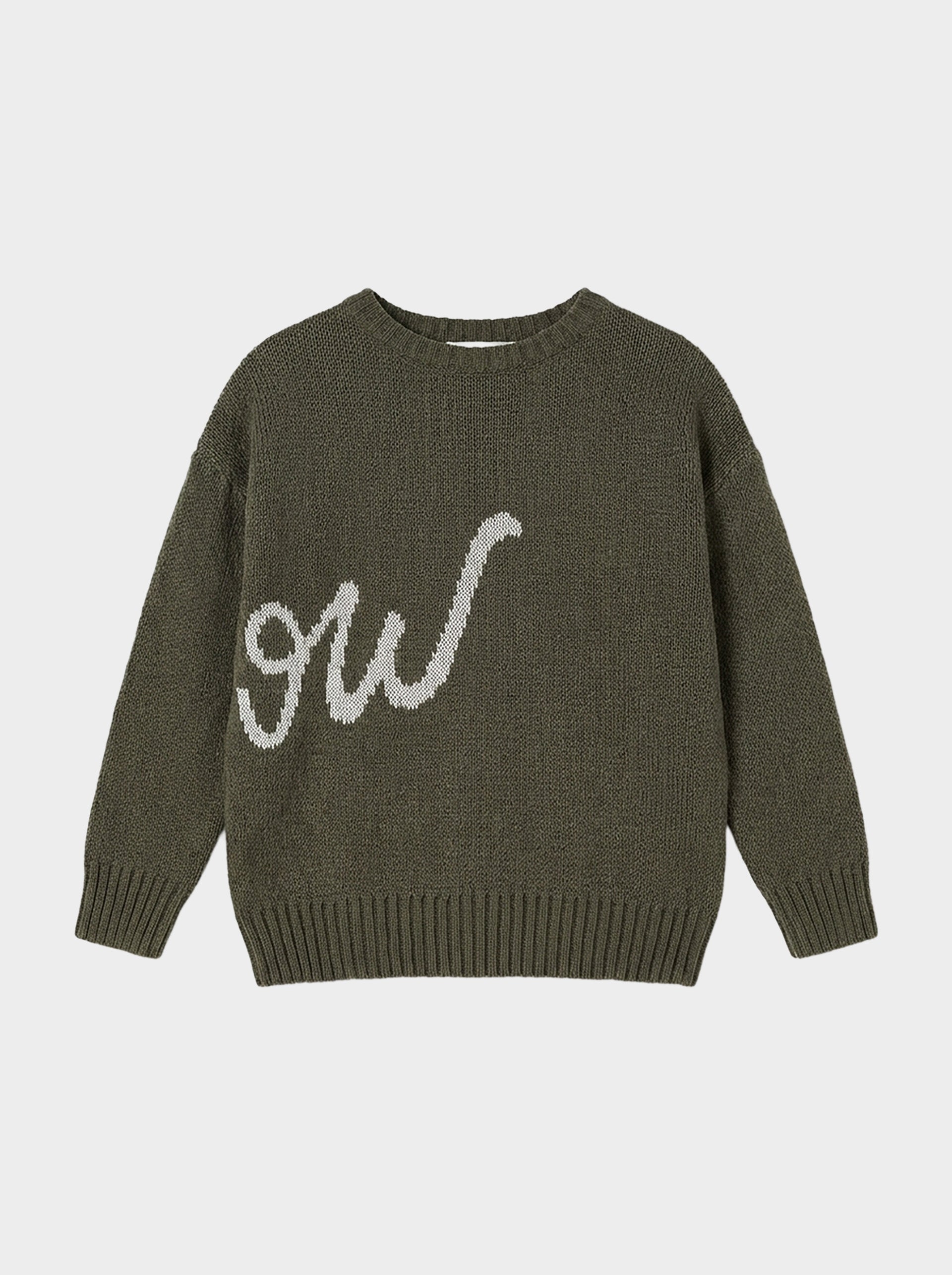 NOHOW KIDS SWEATER IN GREEN NOHOW KIDS SWEATER IN GREEN