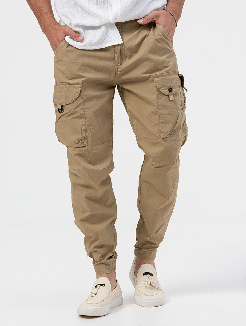 1/12 Scale Slim Khaki Cargo Pants For Mezco / Marvel Legends 6" Action Figures