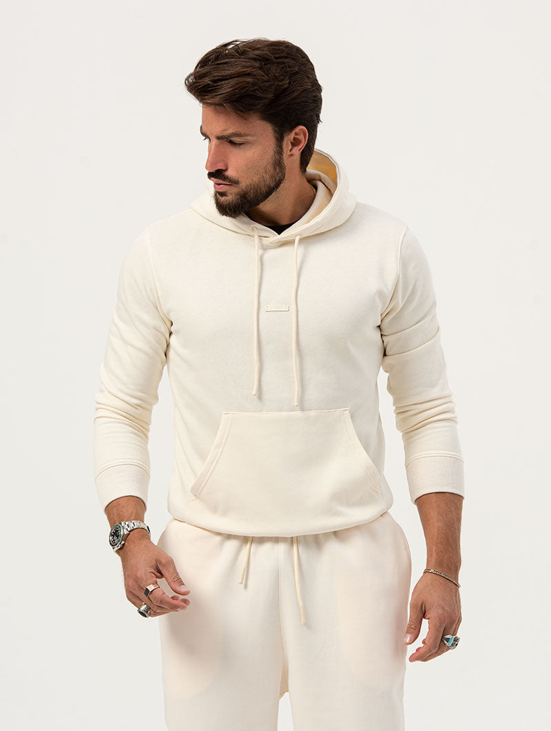 Kanye discount beige hoodie