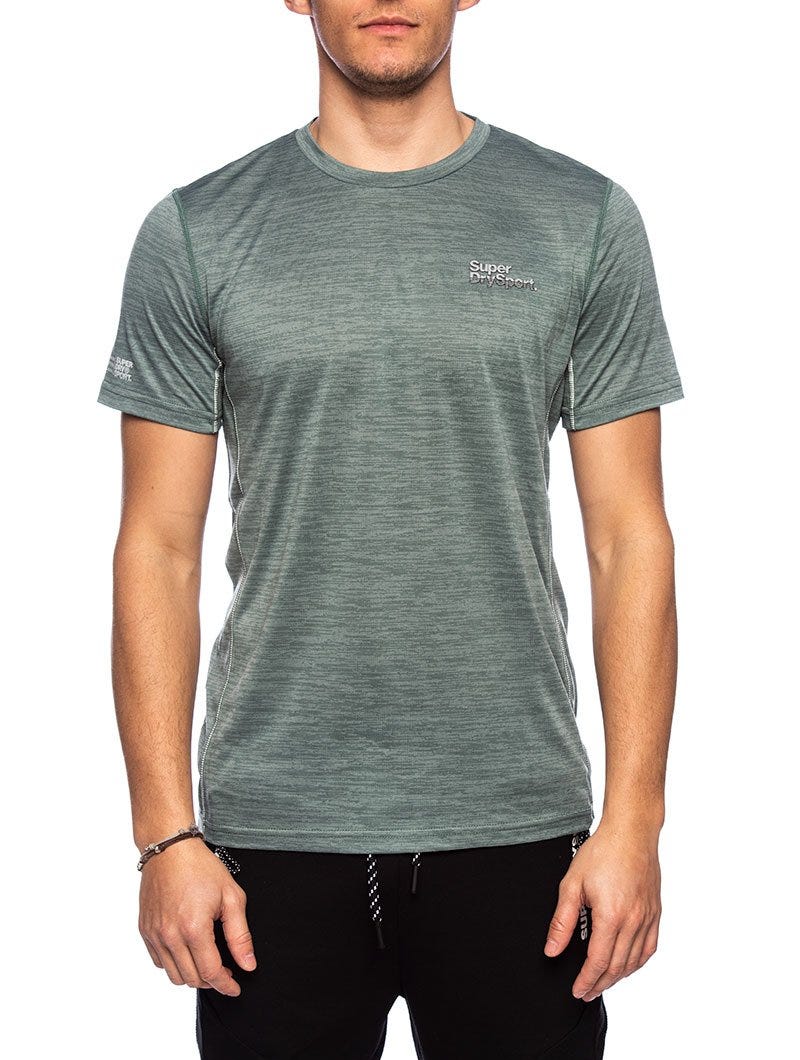 TRAINING T-SHIRT IN GREEN - Main Image