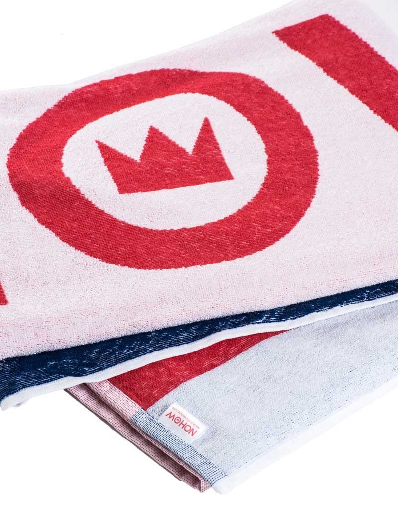 BLUE & RED NOHOW TOWEL