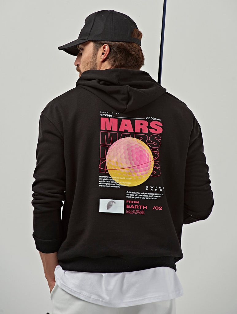 MARS SUDADERA CON CAPUCHA NERA