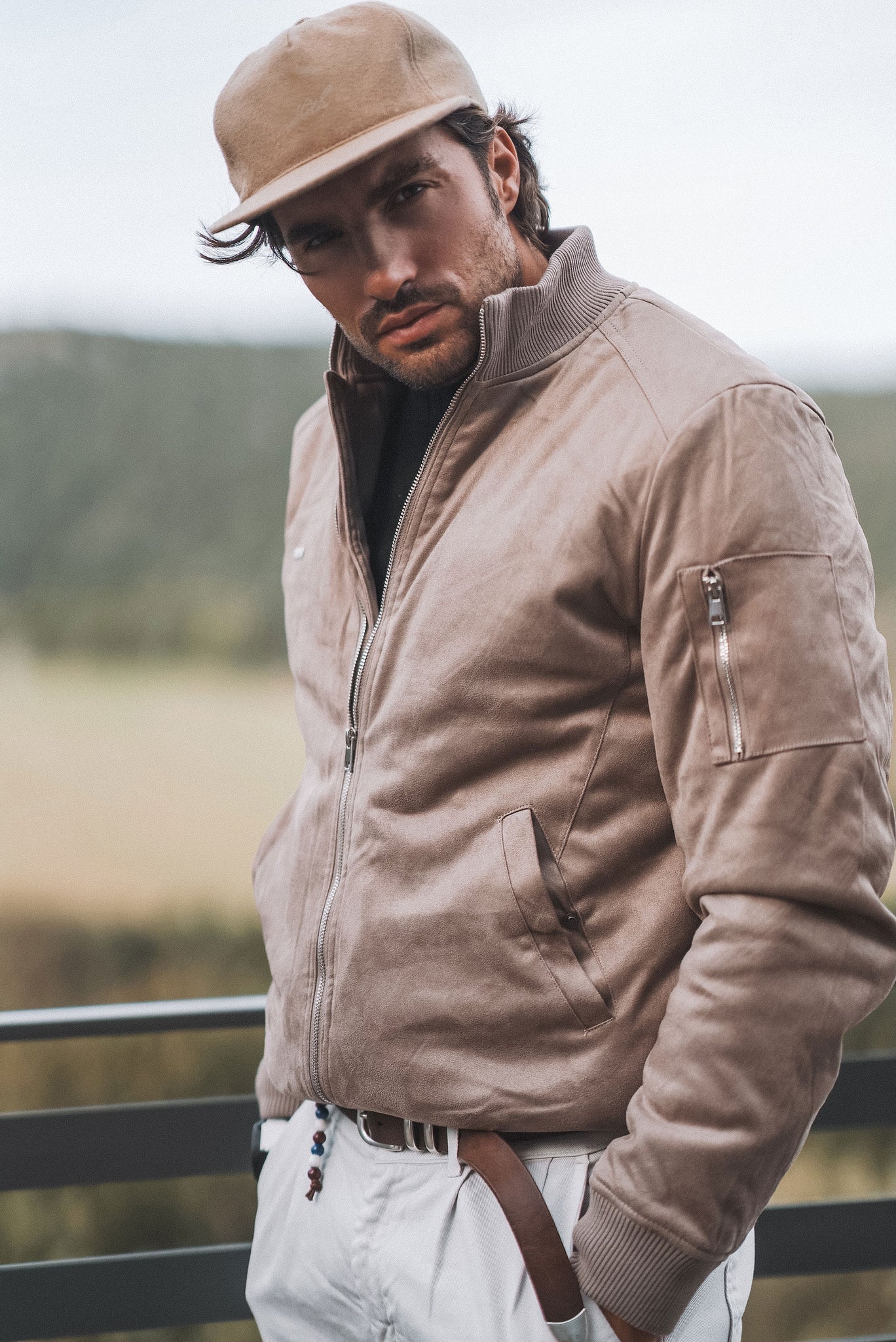 TIKUS BLOUSON BOMBARDIER BEIGE