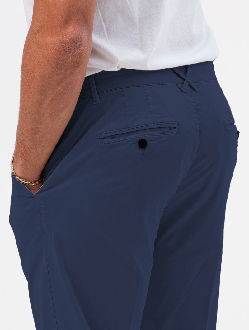 ROMAN PANTALÓN CASUAL AZUL