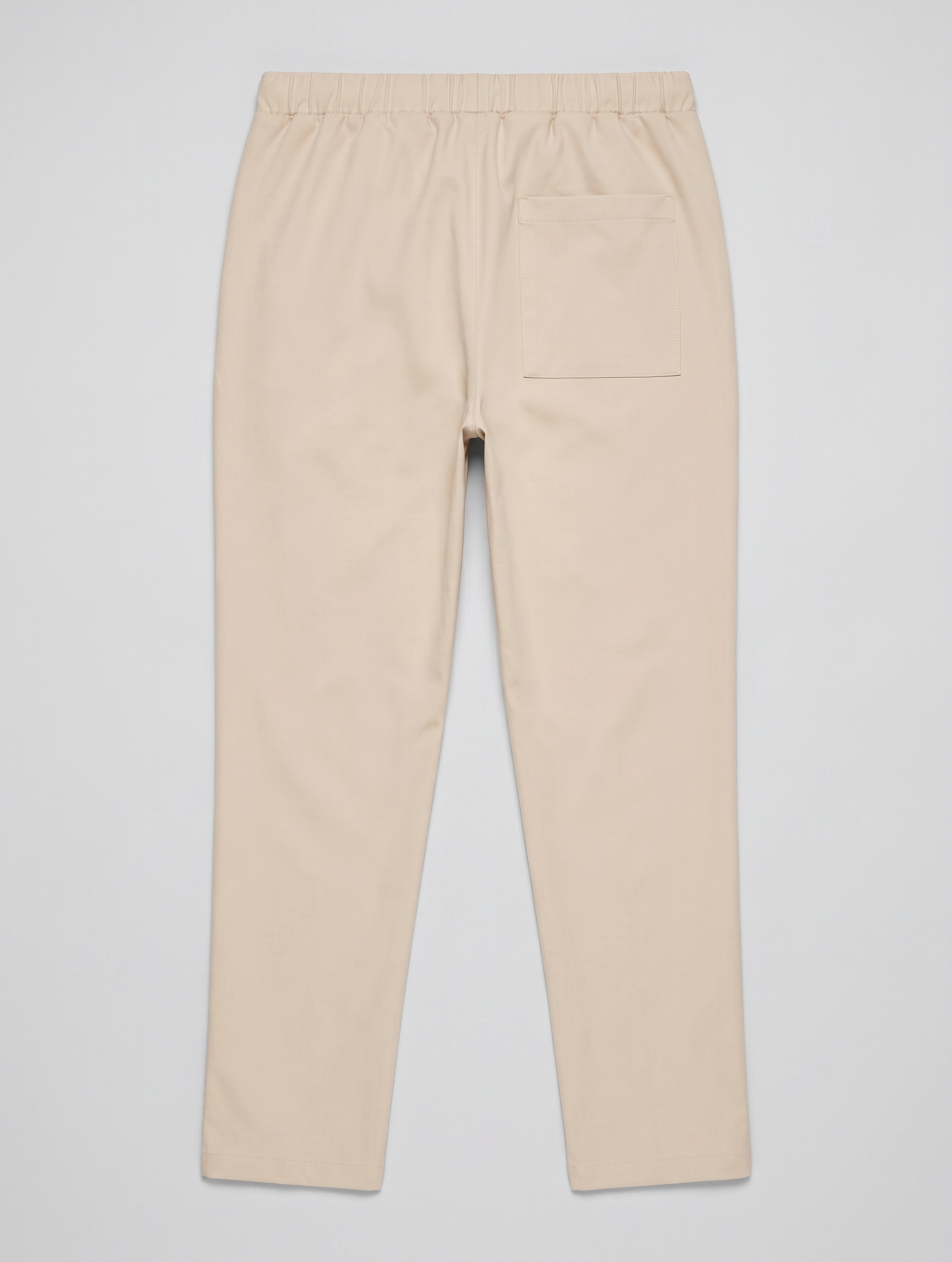 CASUAL DRAWSTRING PANTS IN BEIGE - Made in Italy | Nohow