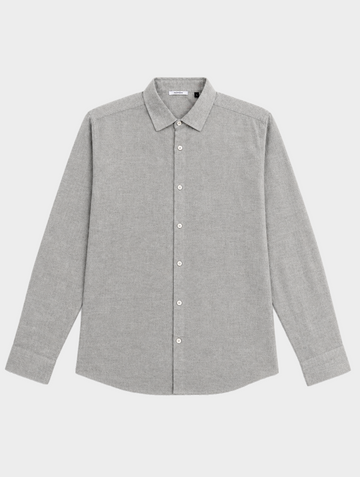 CAMICIA IN COTONE GRIGIA