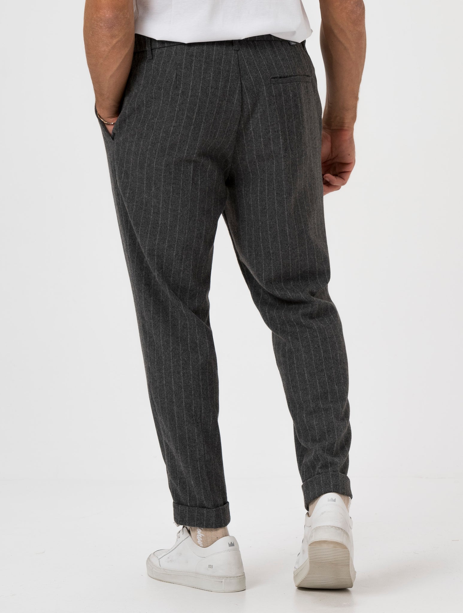 GARY 2.0 FLANNEL PANTS IN GREY