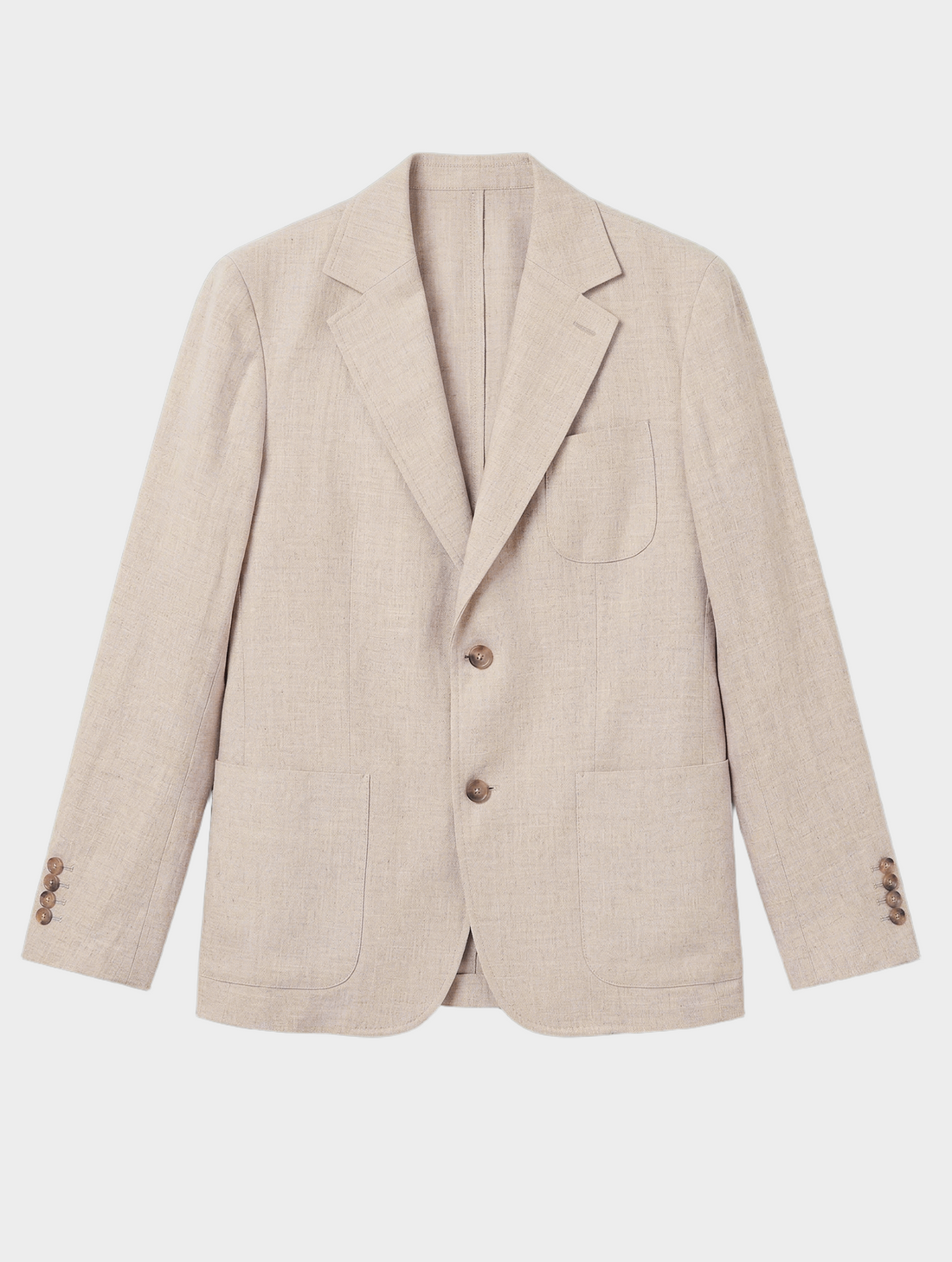 AMERICANA DE LINO PURO EN BEIGE