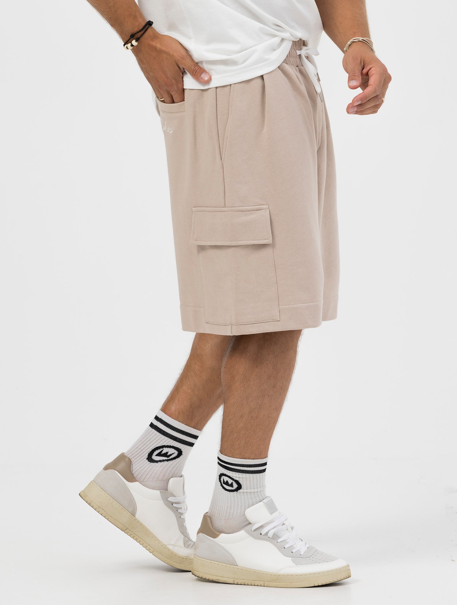 BRODIE SHORTS BEIGE