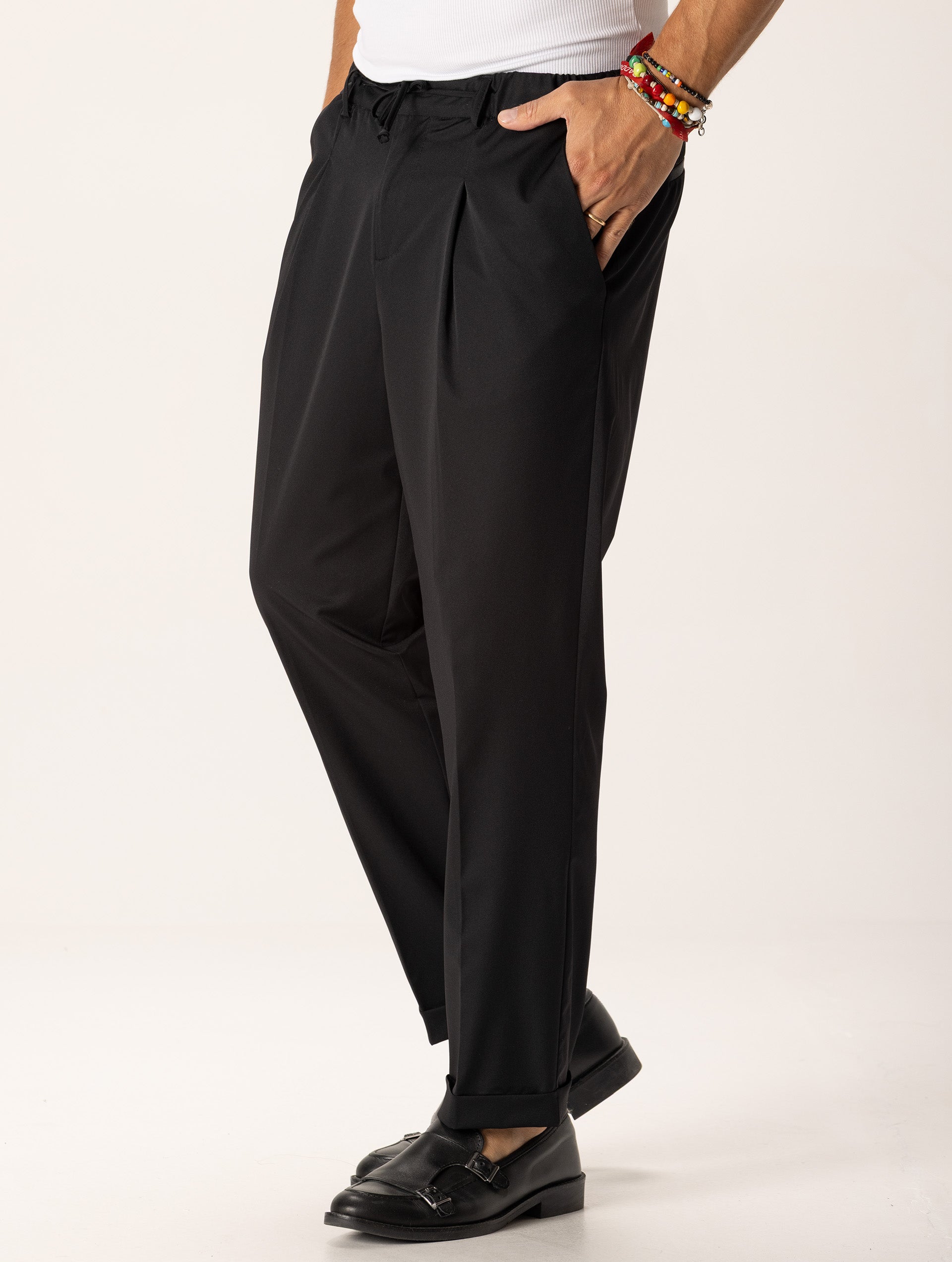 新品未使用　teloplan Nicholas Trousers Black 新品未使用 teloplan Nicholas Trousers Black PANTS – NICHOLAS