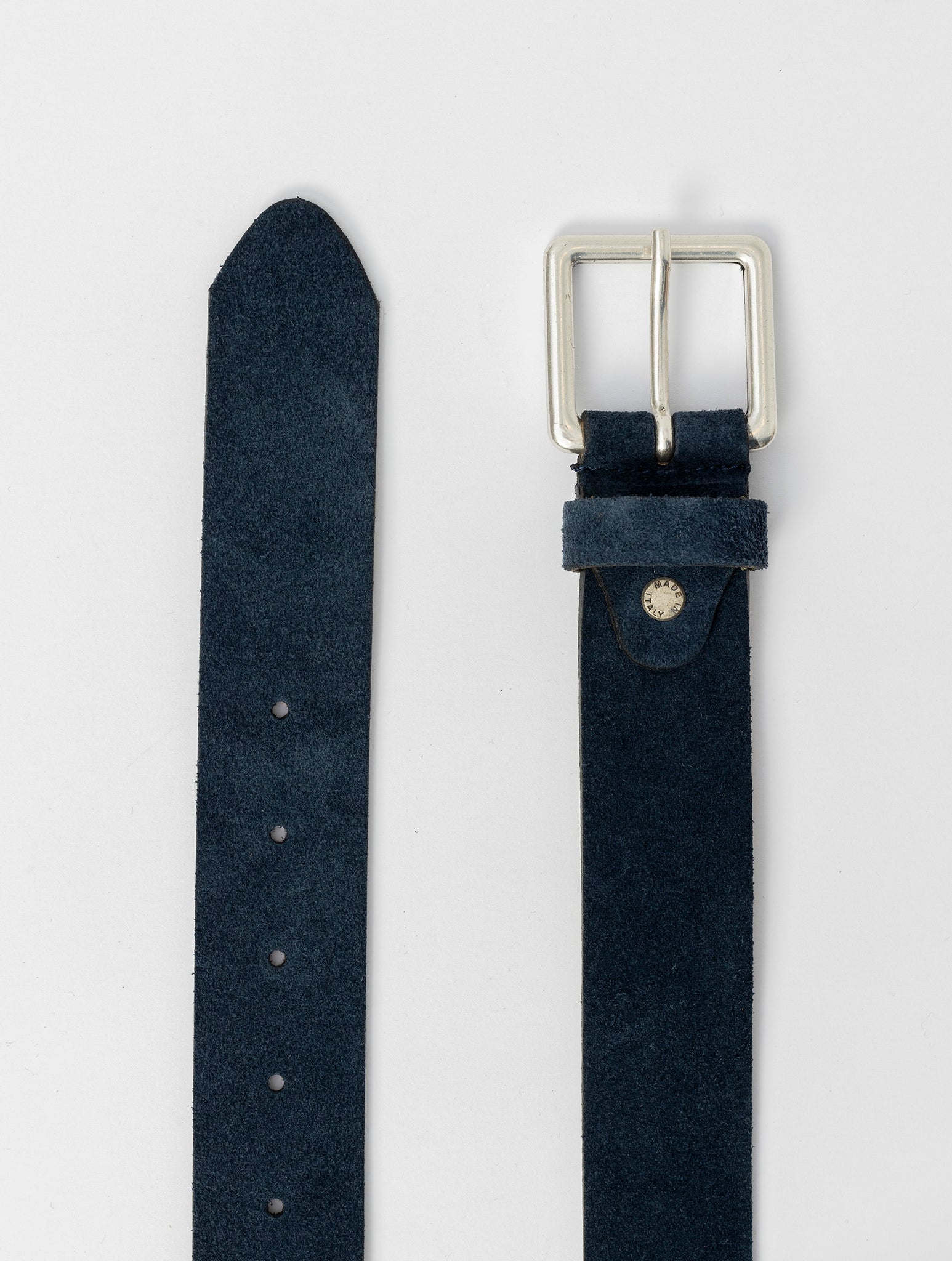 SUEDE BELT IN BLUE