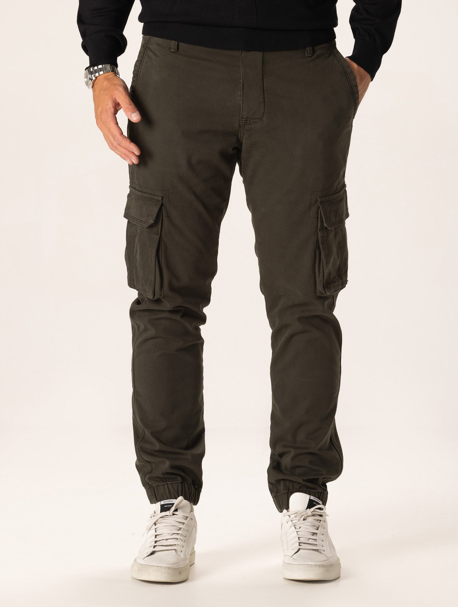 ALVAR CARGO PANTS IN GREEN