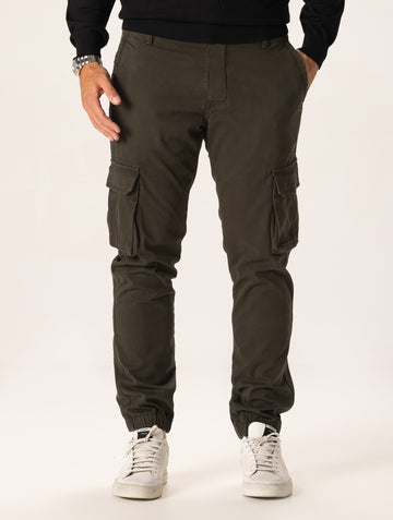 ALVAR CARGO PANTS IN GREEN