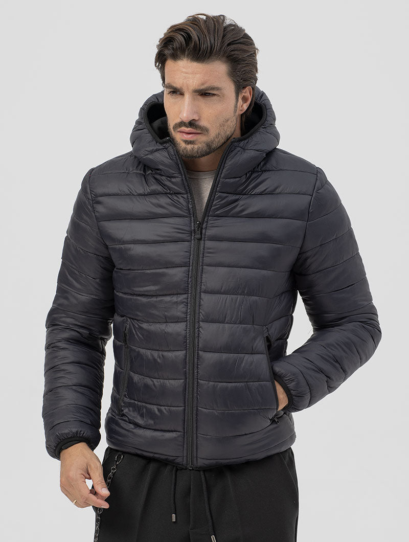 Schwarze shops jacke