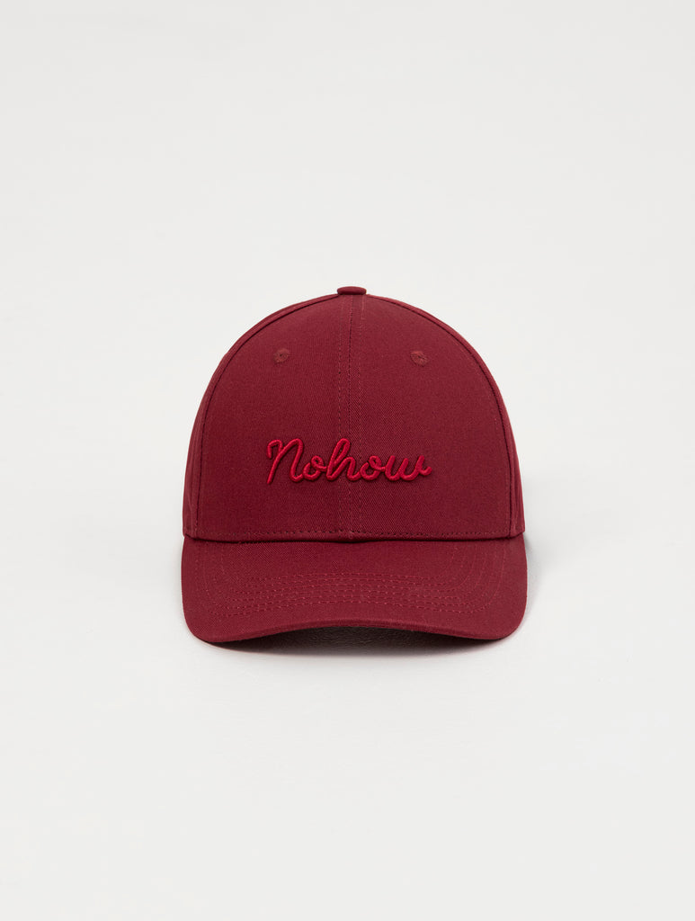 NOHOW BASEBALLCAP IN BORDEAUX