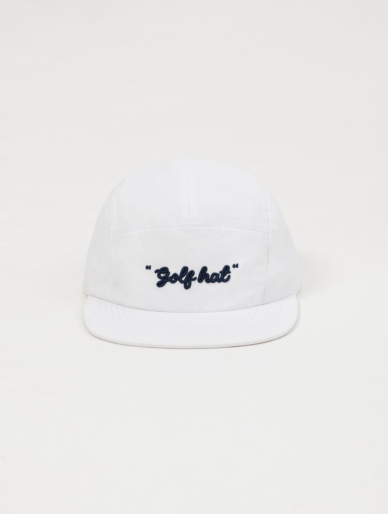 NOHOW GOLF HAT IN WHITE