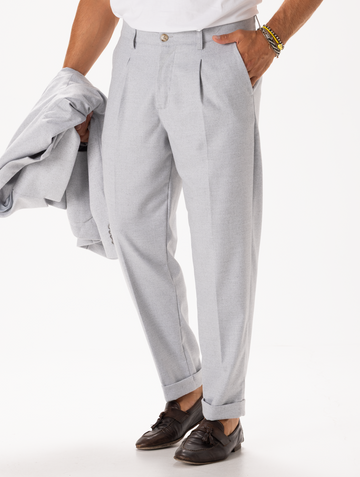 FORMAL PANTS IN LIGHT GREY