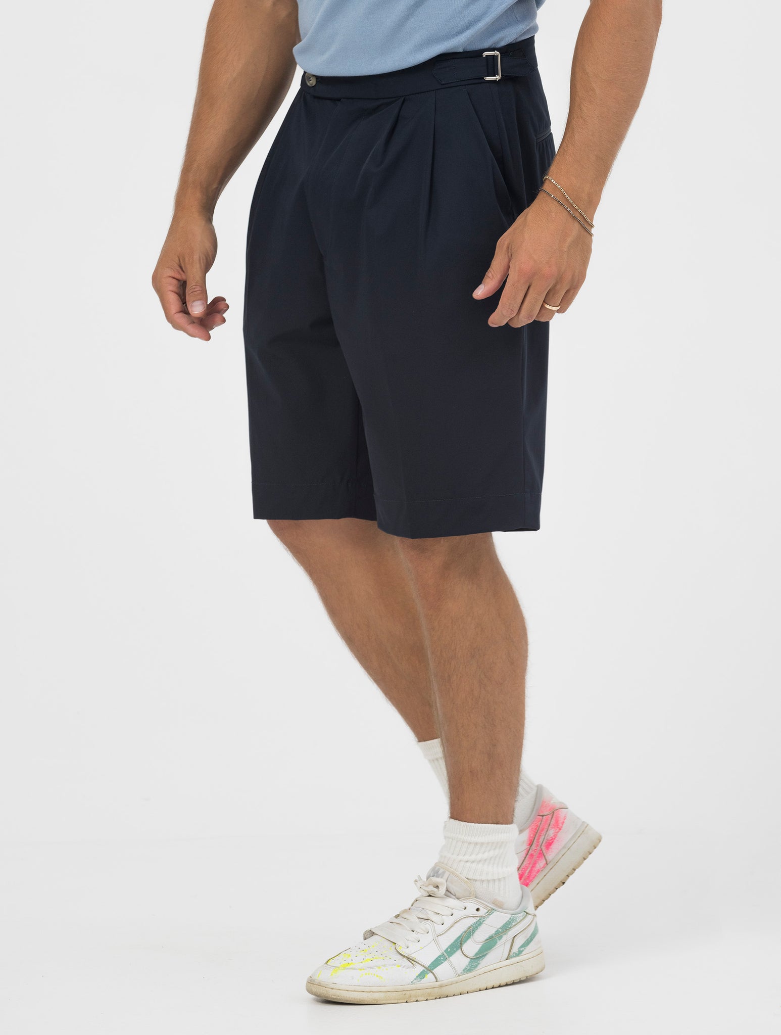 NICK FORMAL G SHORTS IN BLUE NAVY