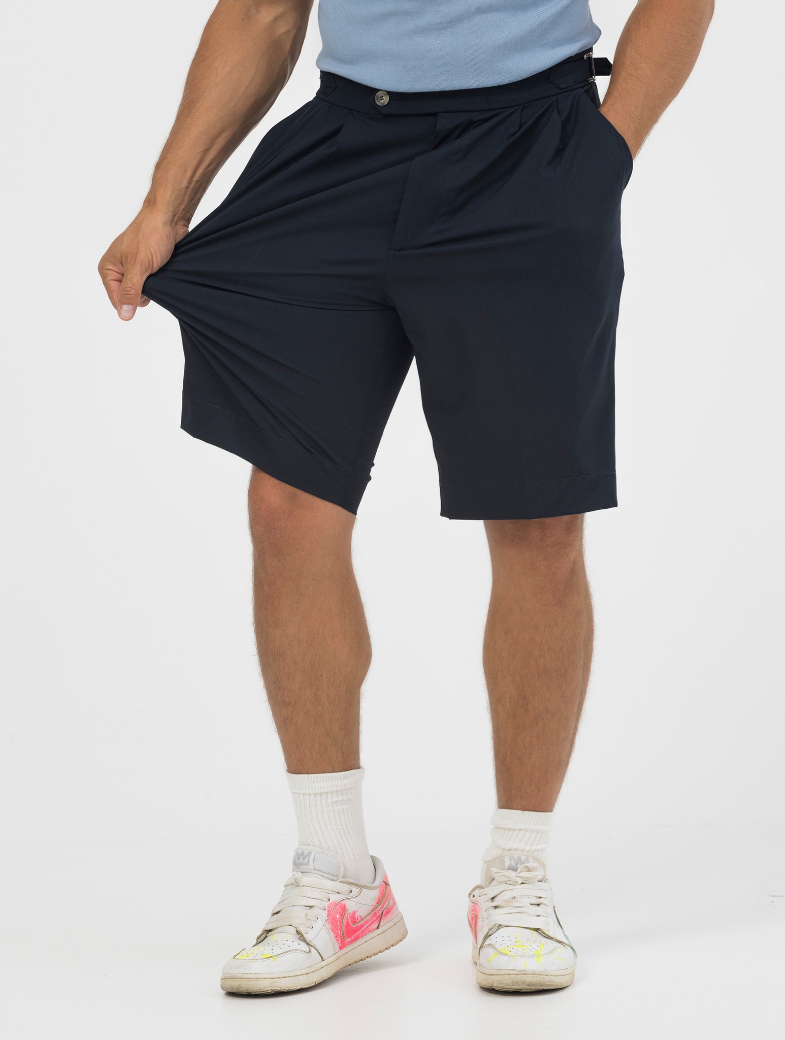 NICK FORMAL G SHORTS IN BLUE NAVY