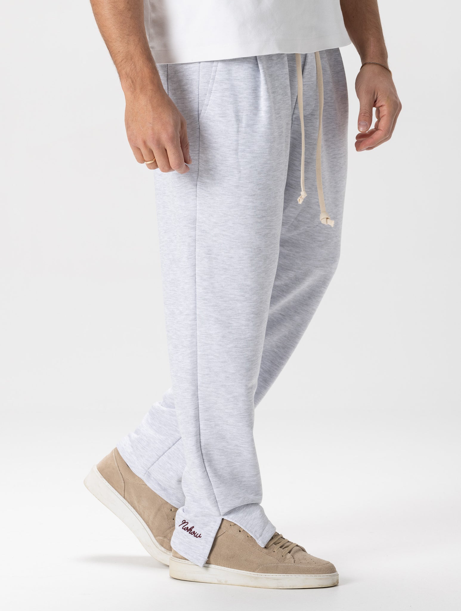 KEN SWEATPANTS IN LIGHT GREY