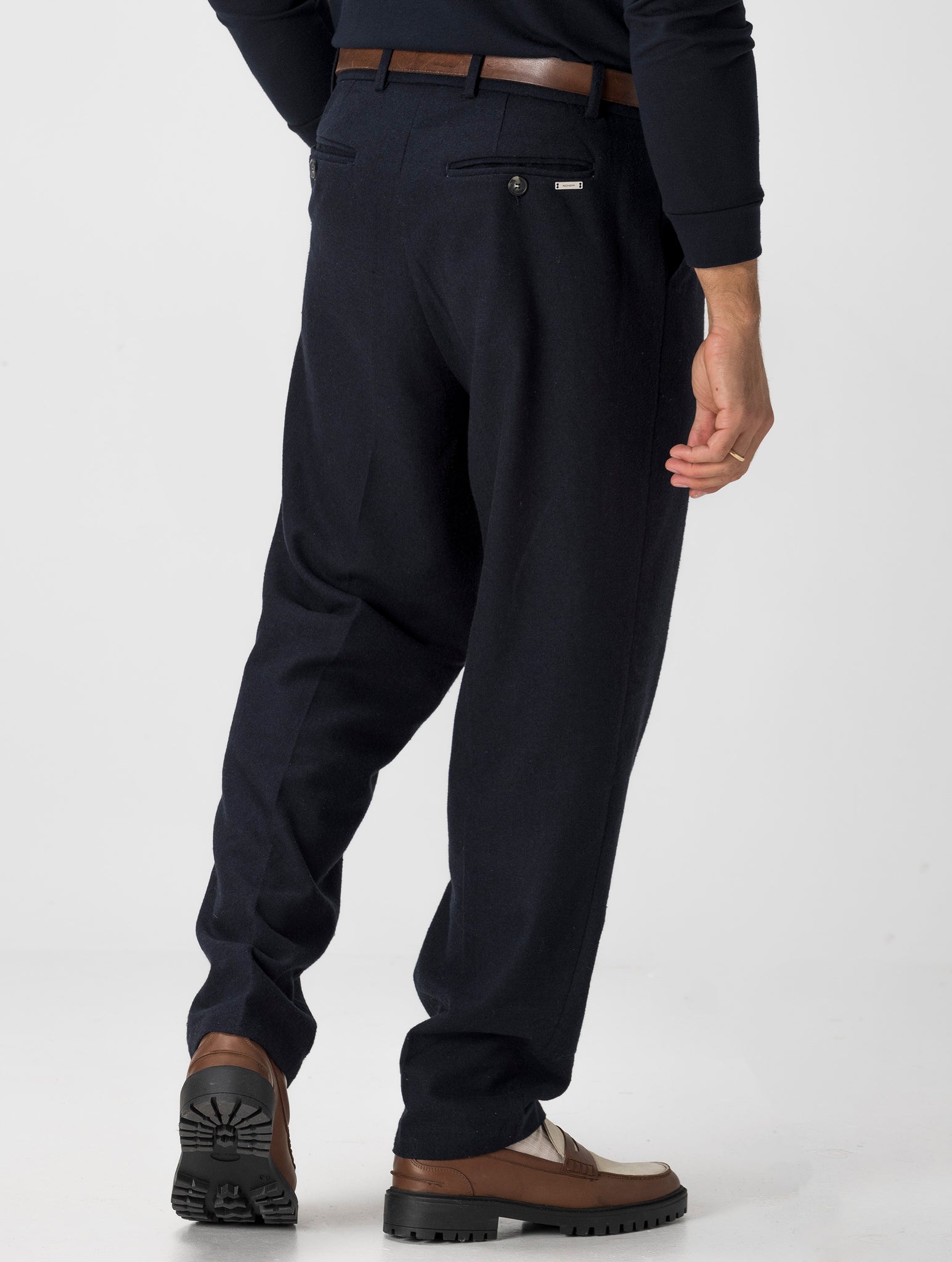 FINLEY FLANNEL PANTS IN BLUE