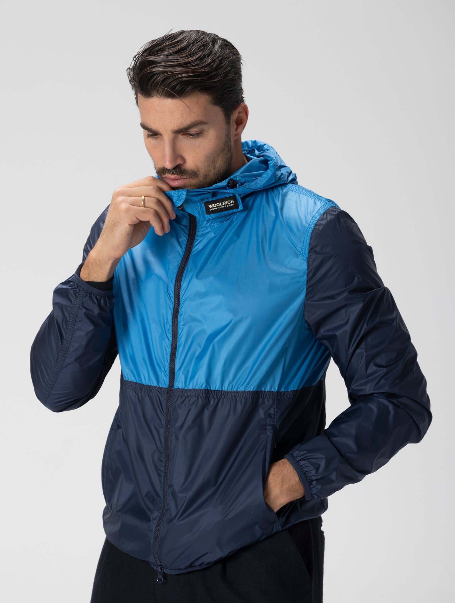 SOUTH BAY WINDBREAKER IN MEDITERRANEAN BLUE