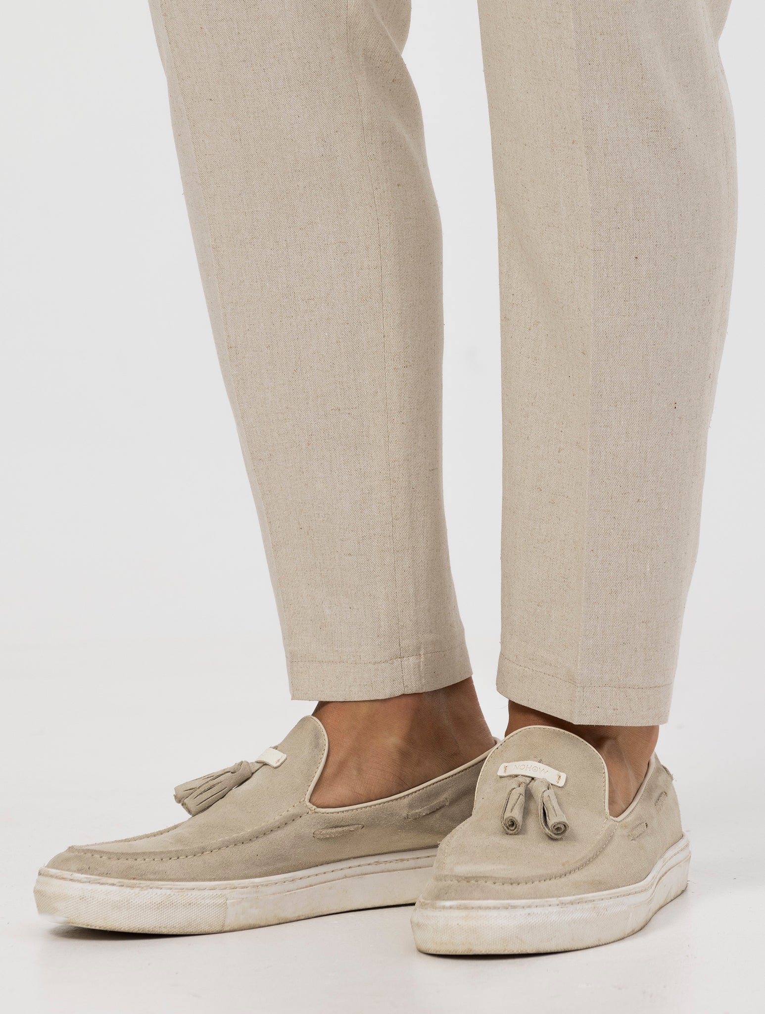 AKITA PANTALON DÉCONTRACTÉ BEIGE