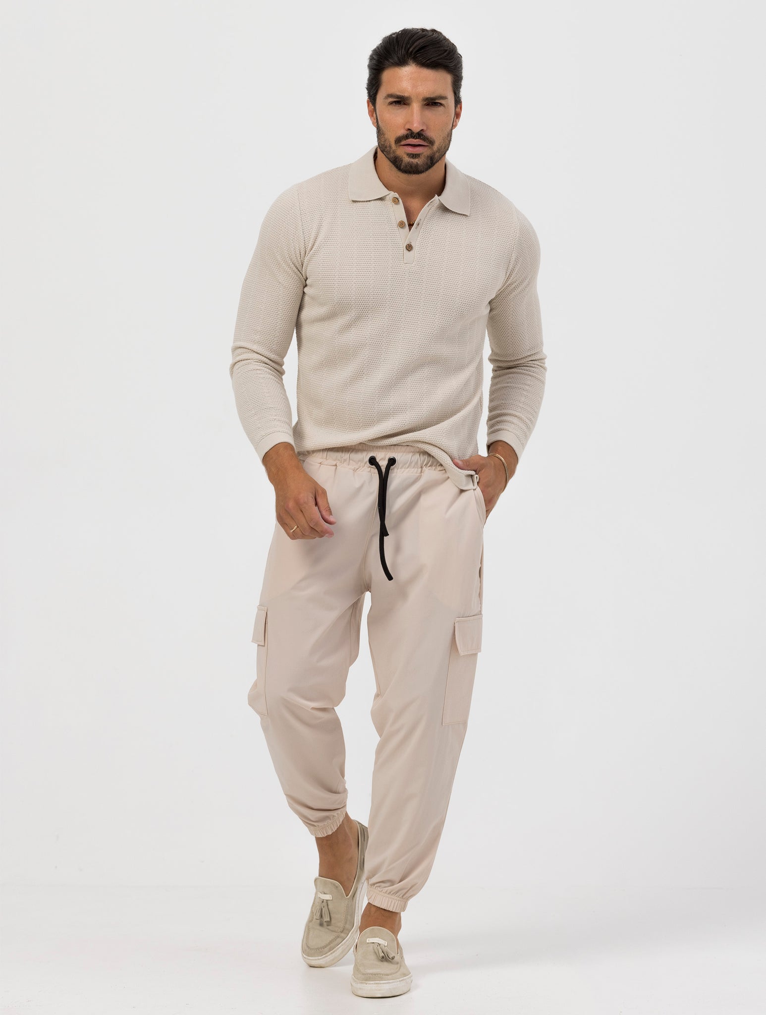 RENNY CARGO PANTS IN BEIGE