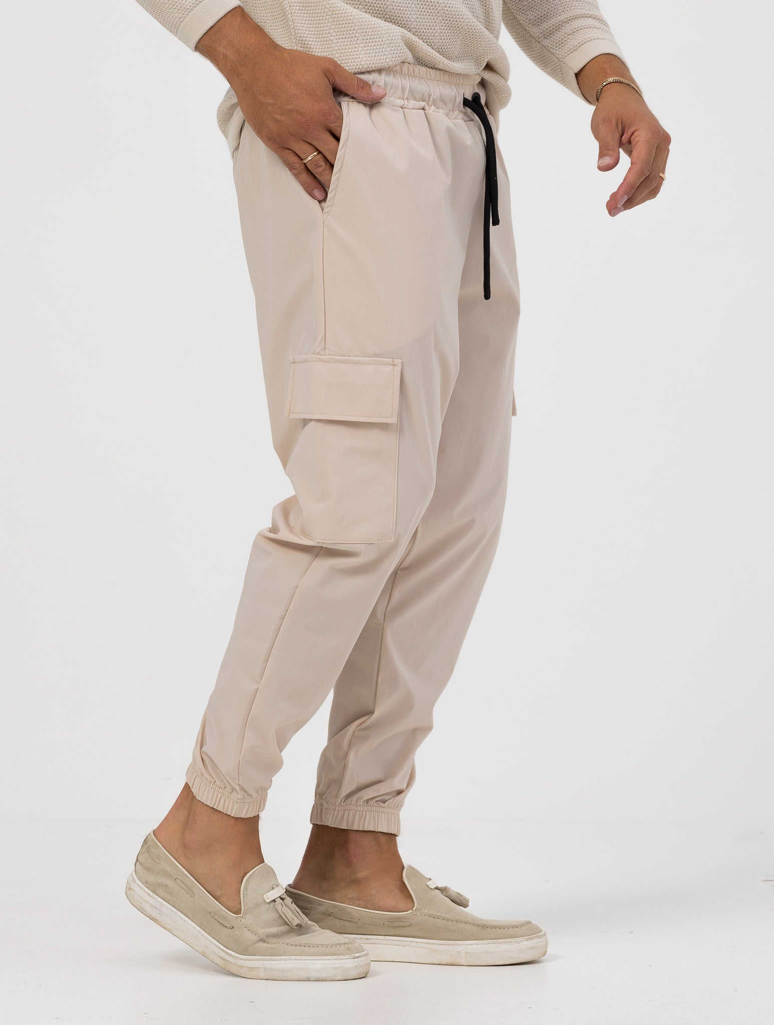 RENNY CARGO PANTS IN BEIGE