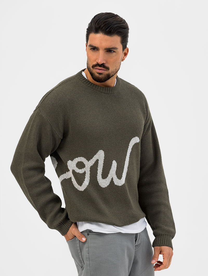 NOHOW PULLOVER IN GRÜN