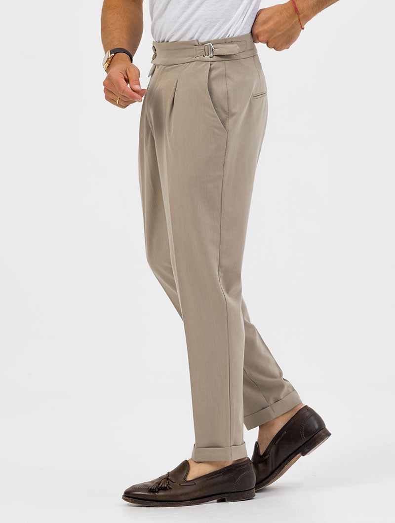 CALEB MONO PINCES PANTS IN SAND