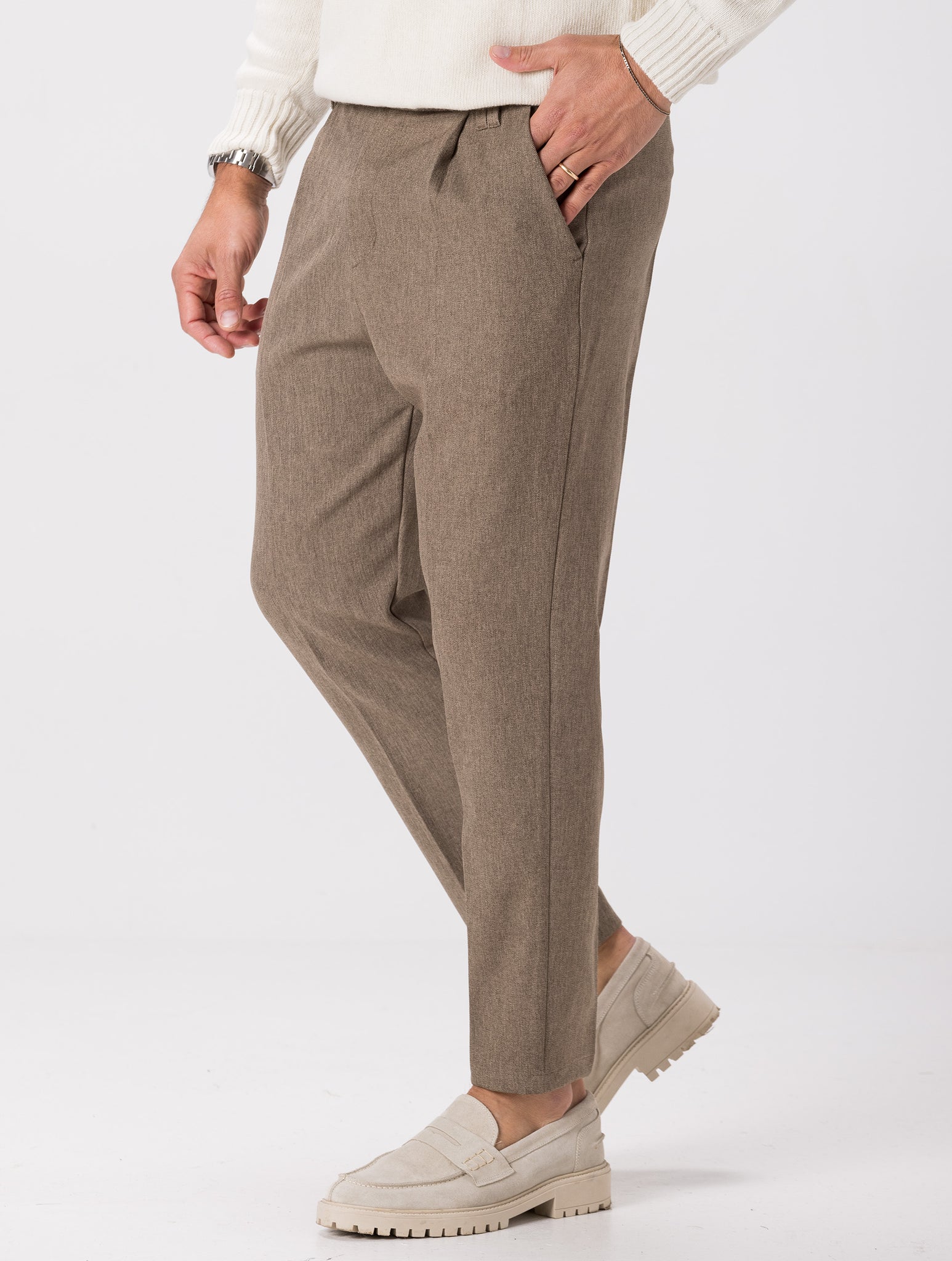 DASHER CASUAL PANTS IN MUD