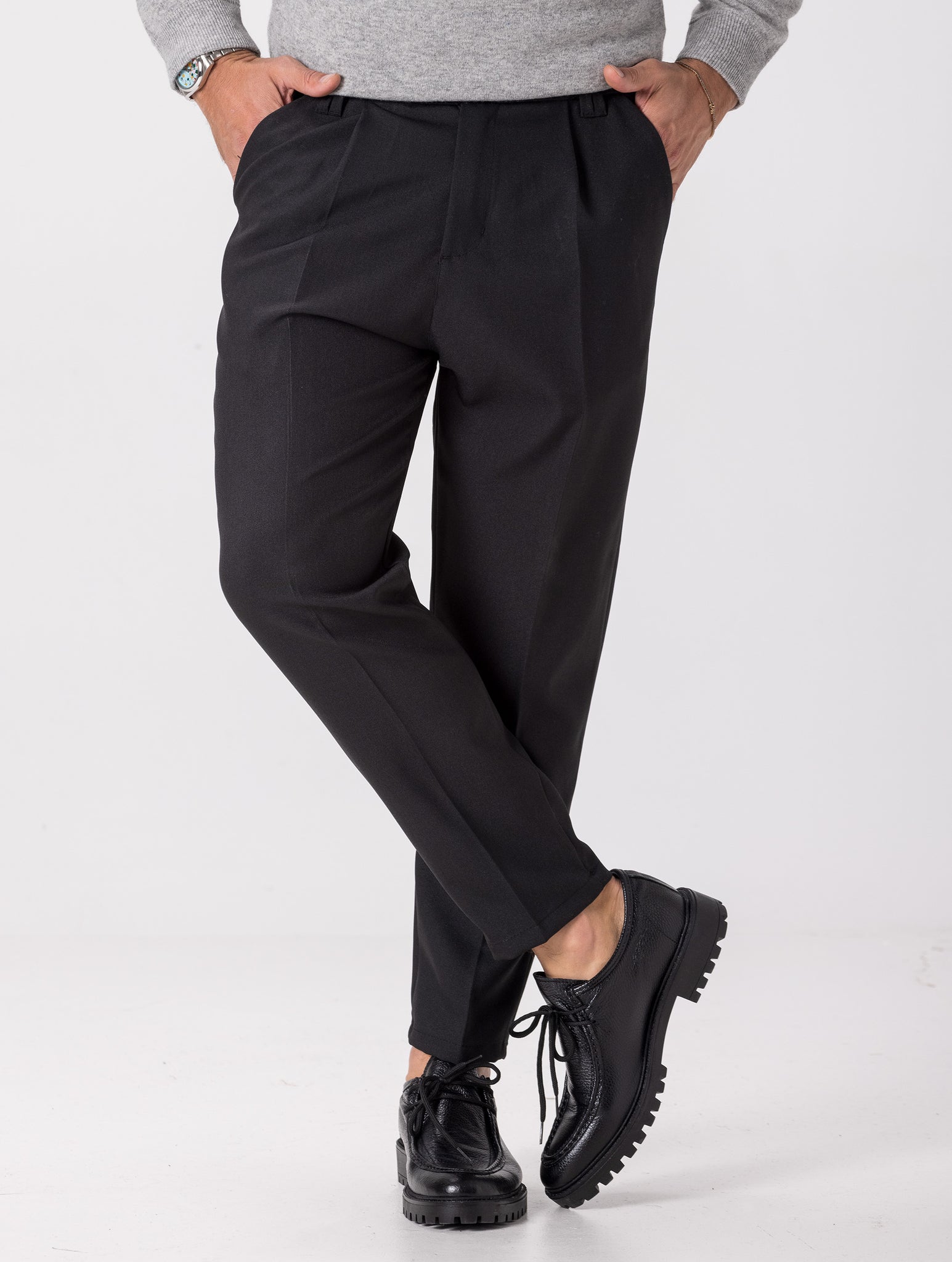 DASHER CASUAL PANTS IN BLACK