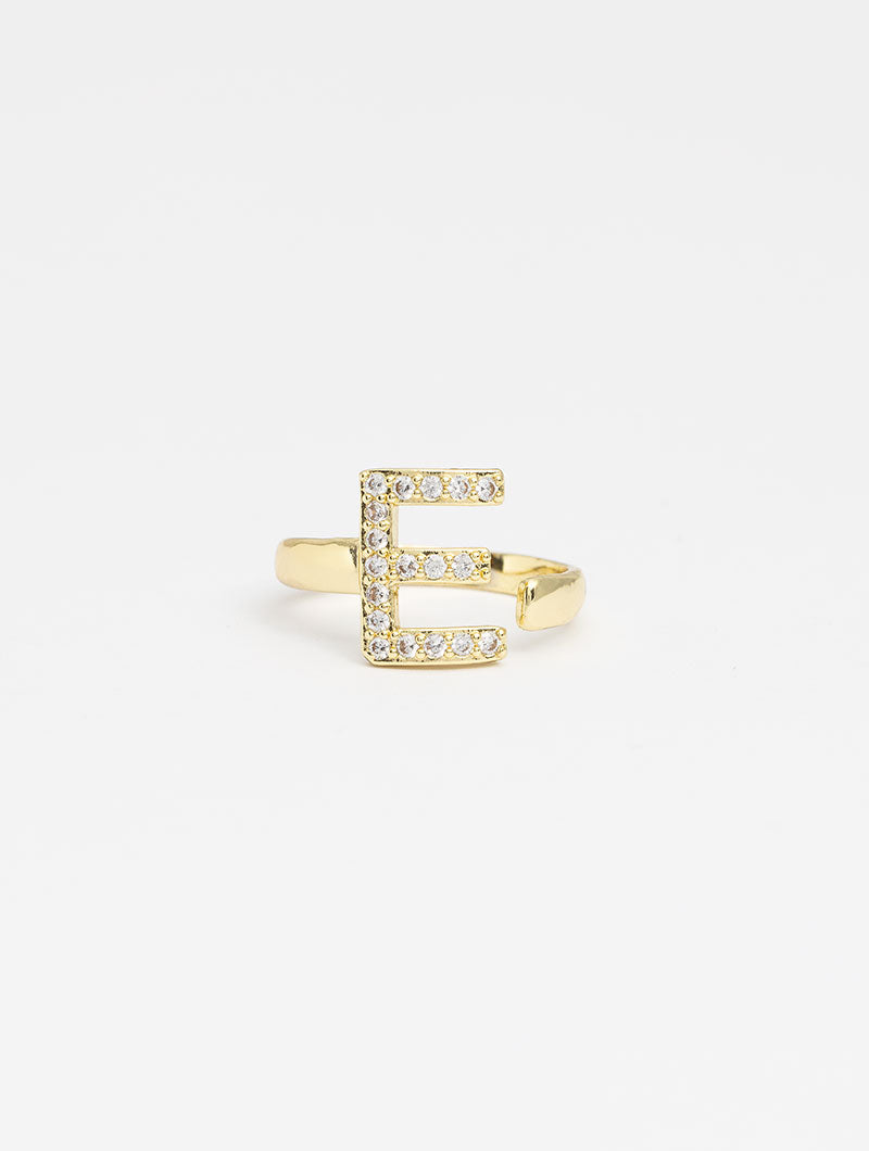 CUSTOMIZED LETTER RING IN GOLD