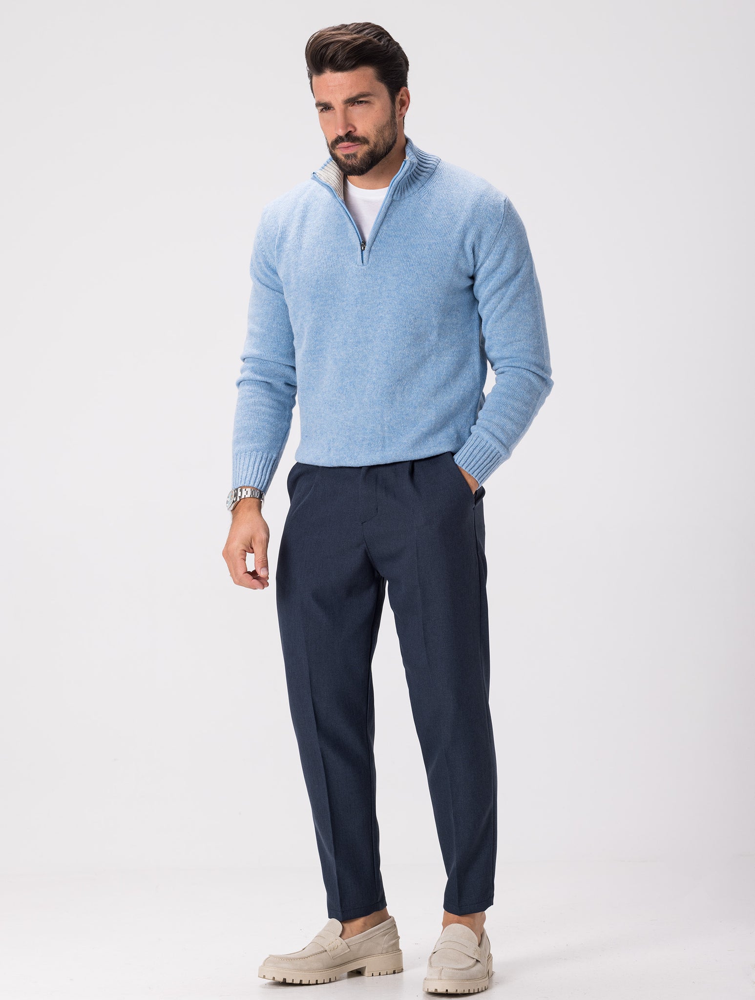 DASHER CASUAL PANTS IN BLUE