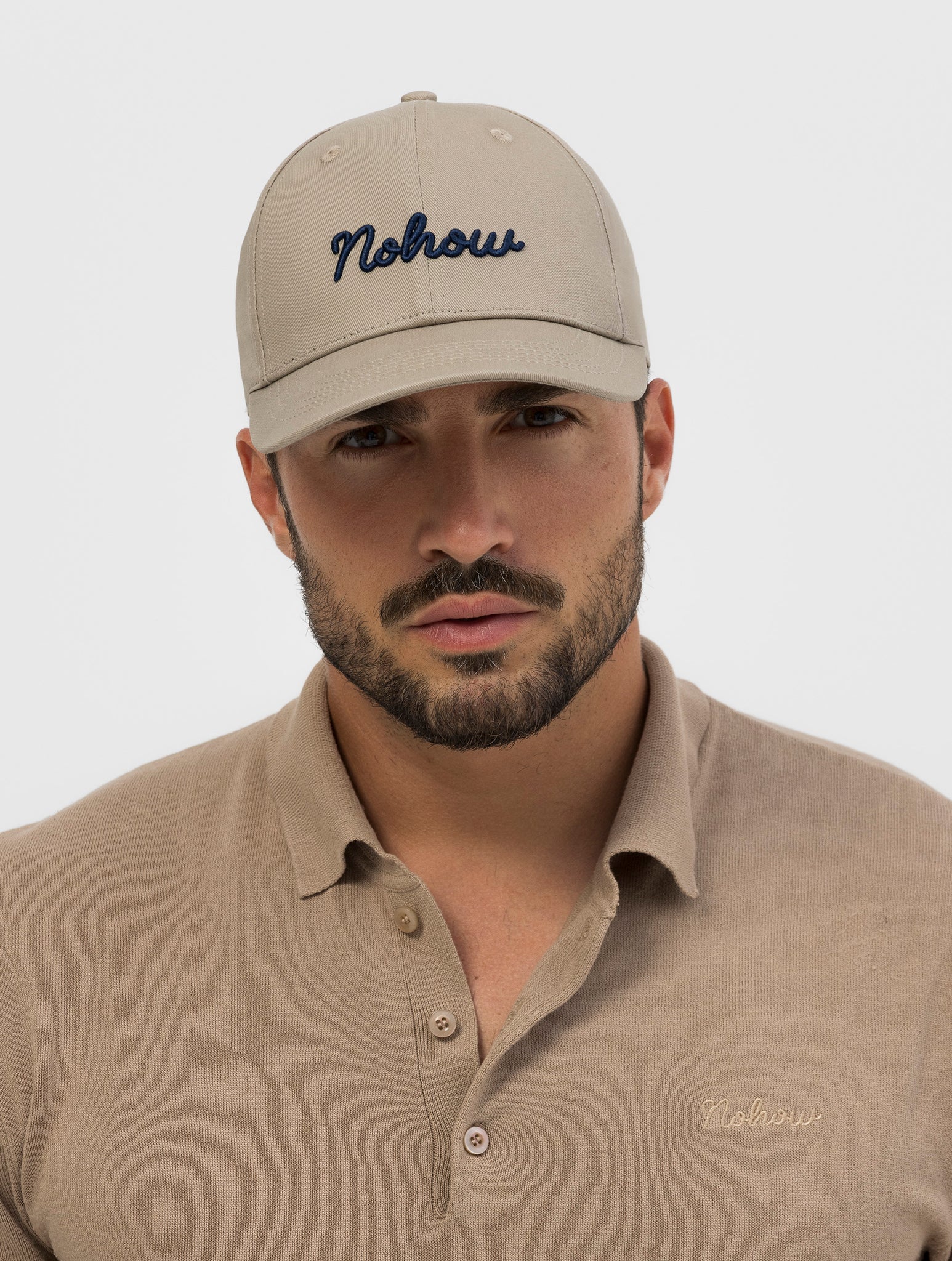 NOHOW CAP IN BEIGE