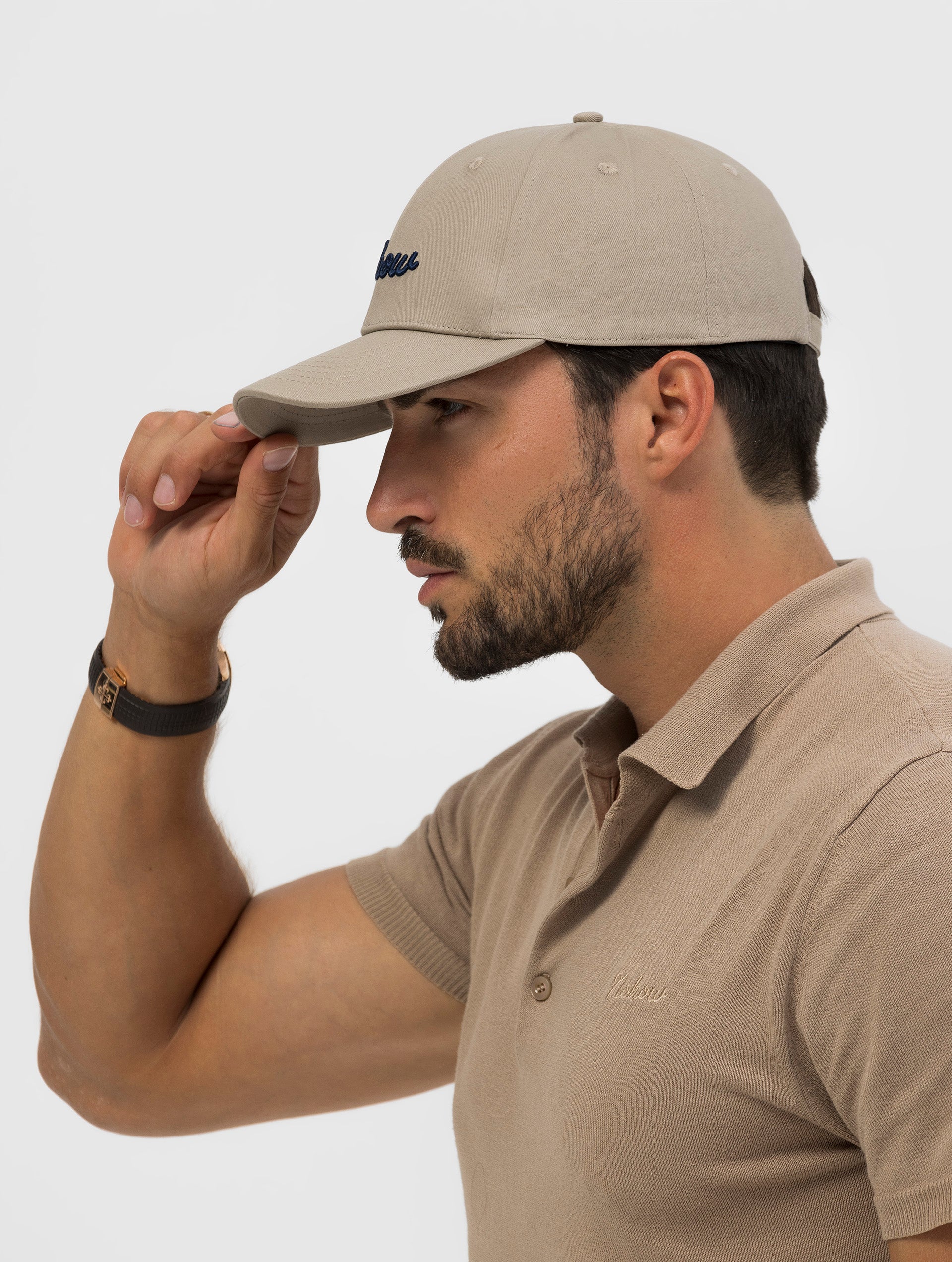 NOHOW CAP IN BEIGE