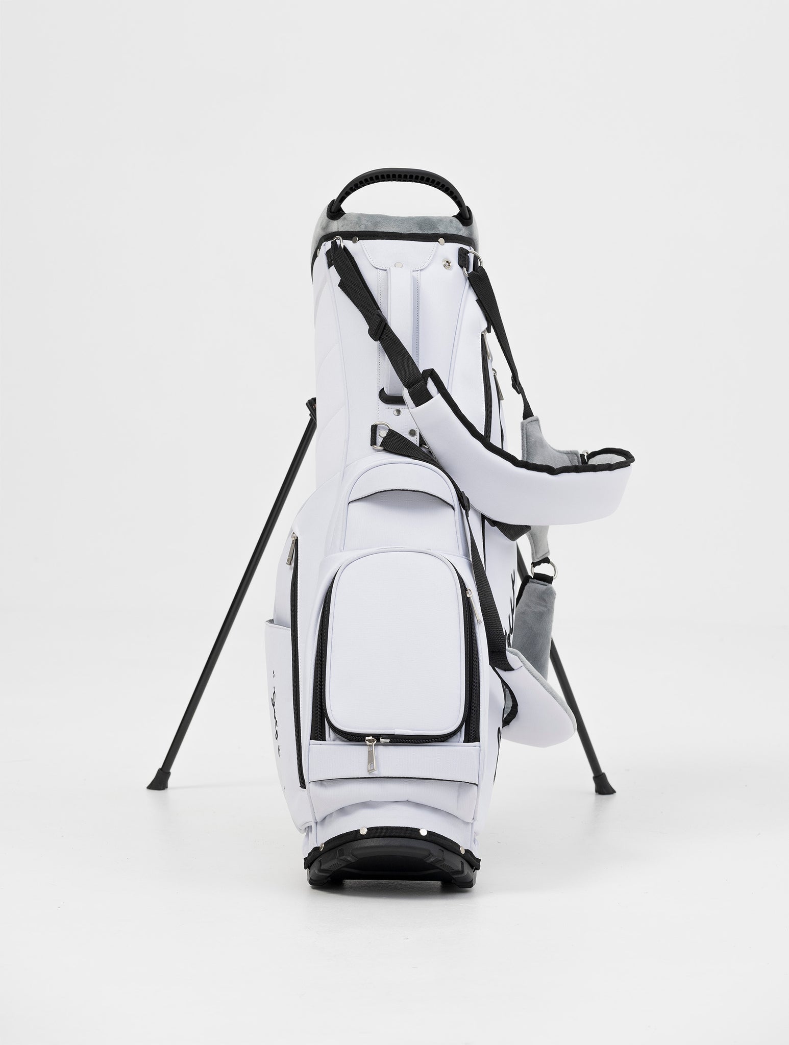 NOHOW MINIMALISTISCHES GOLFBAG IN WEISS UND SCHWARZ