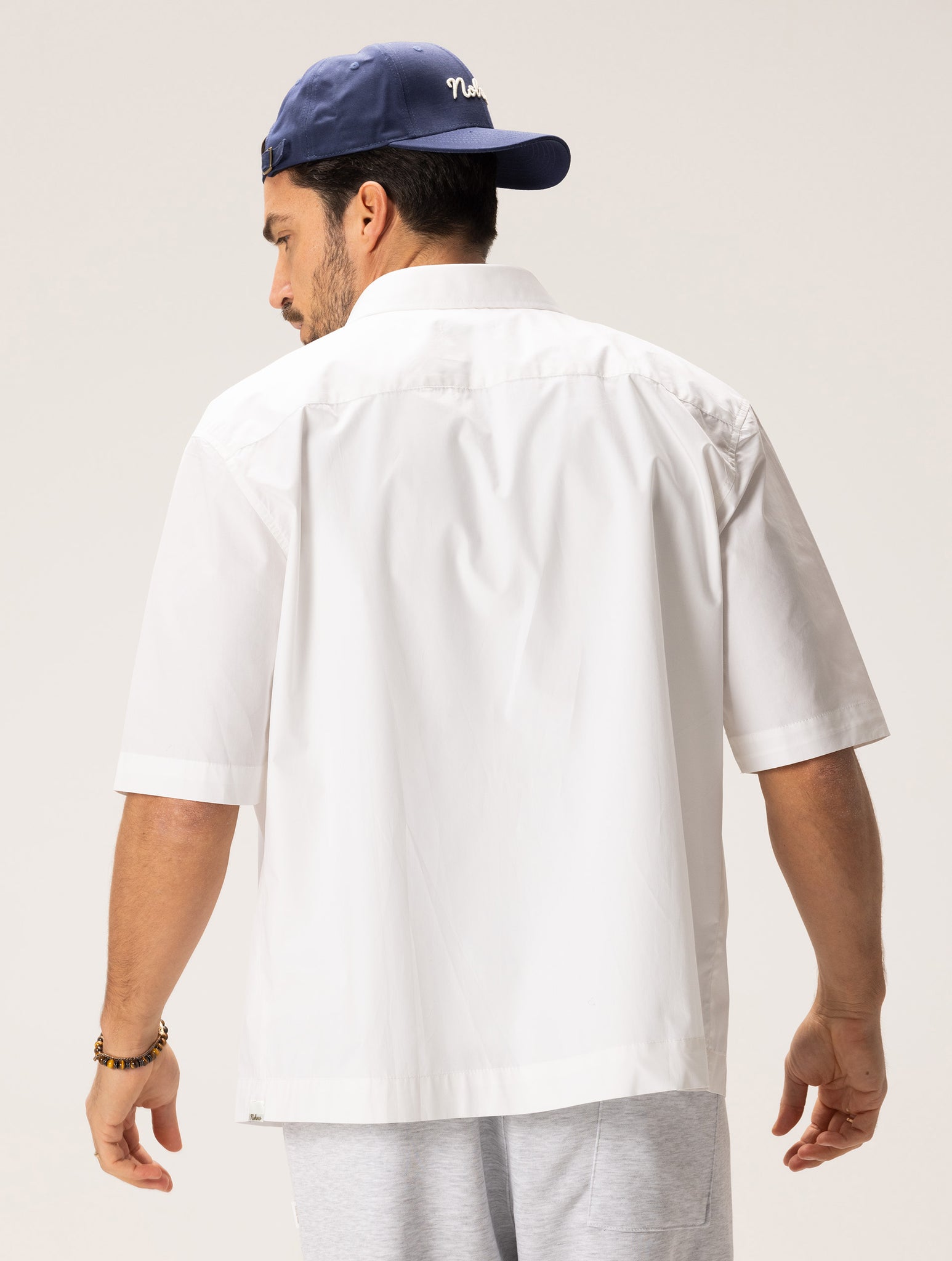 EICHIRO CASUAL SHIRT IN WHITE