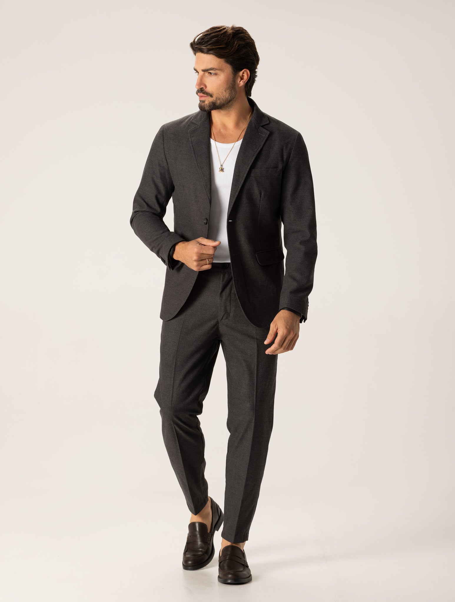 TREVOR SUIT IN GREY