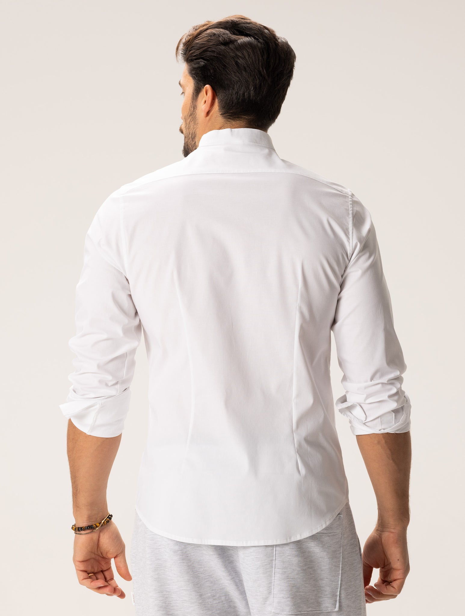 KEI CASUAL SHIRT IN WHITE