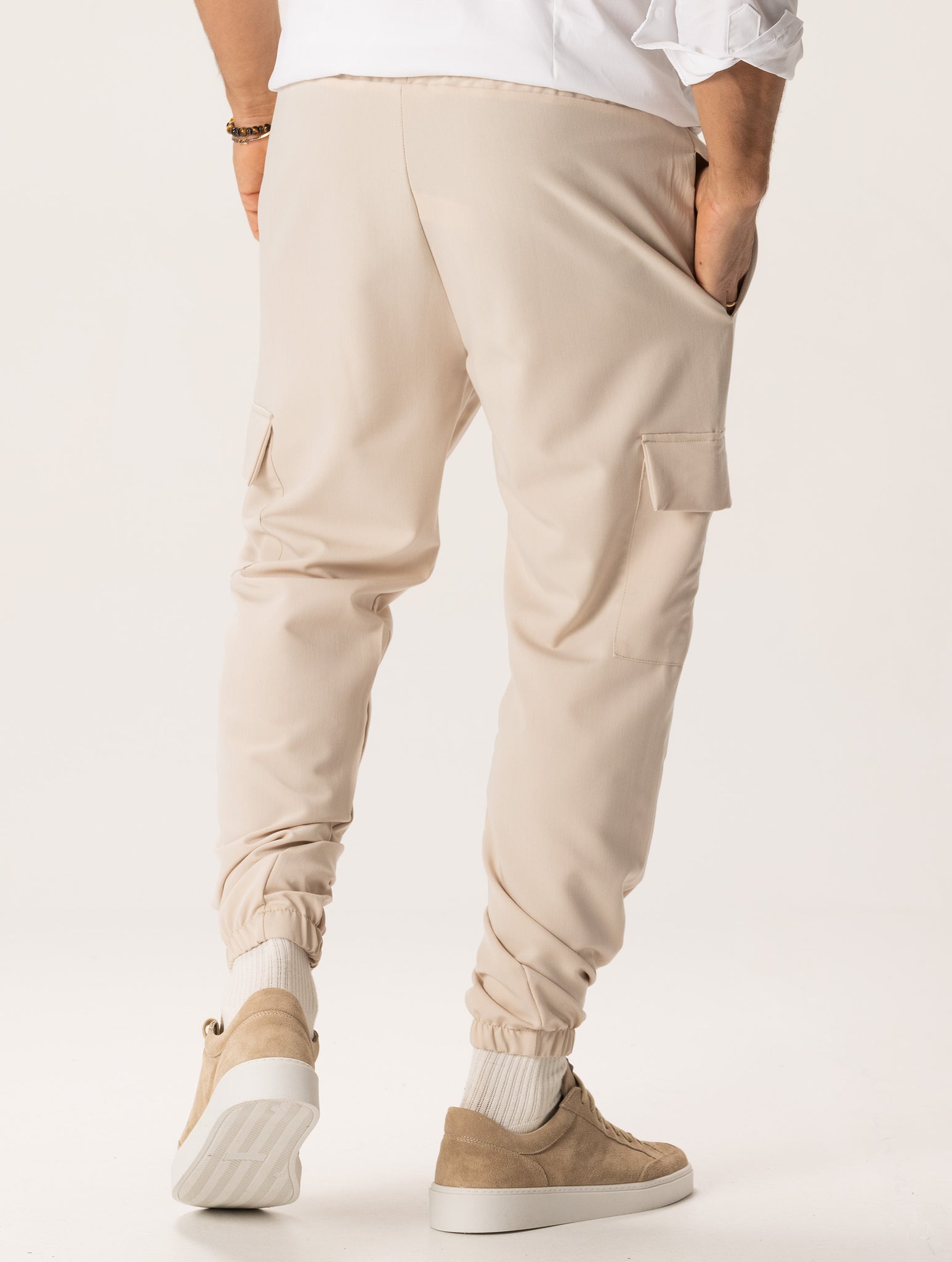 TIMOTHY CARGO PANTS IN BEIGE