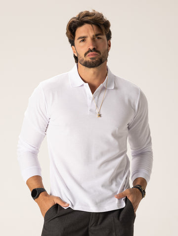 TAM POLO IN WHITE