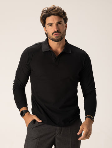 TAM POLO IN BLACK