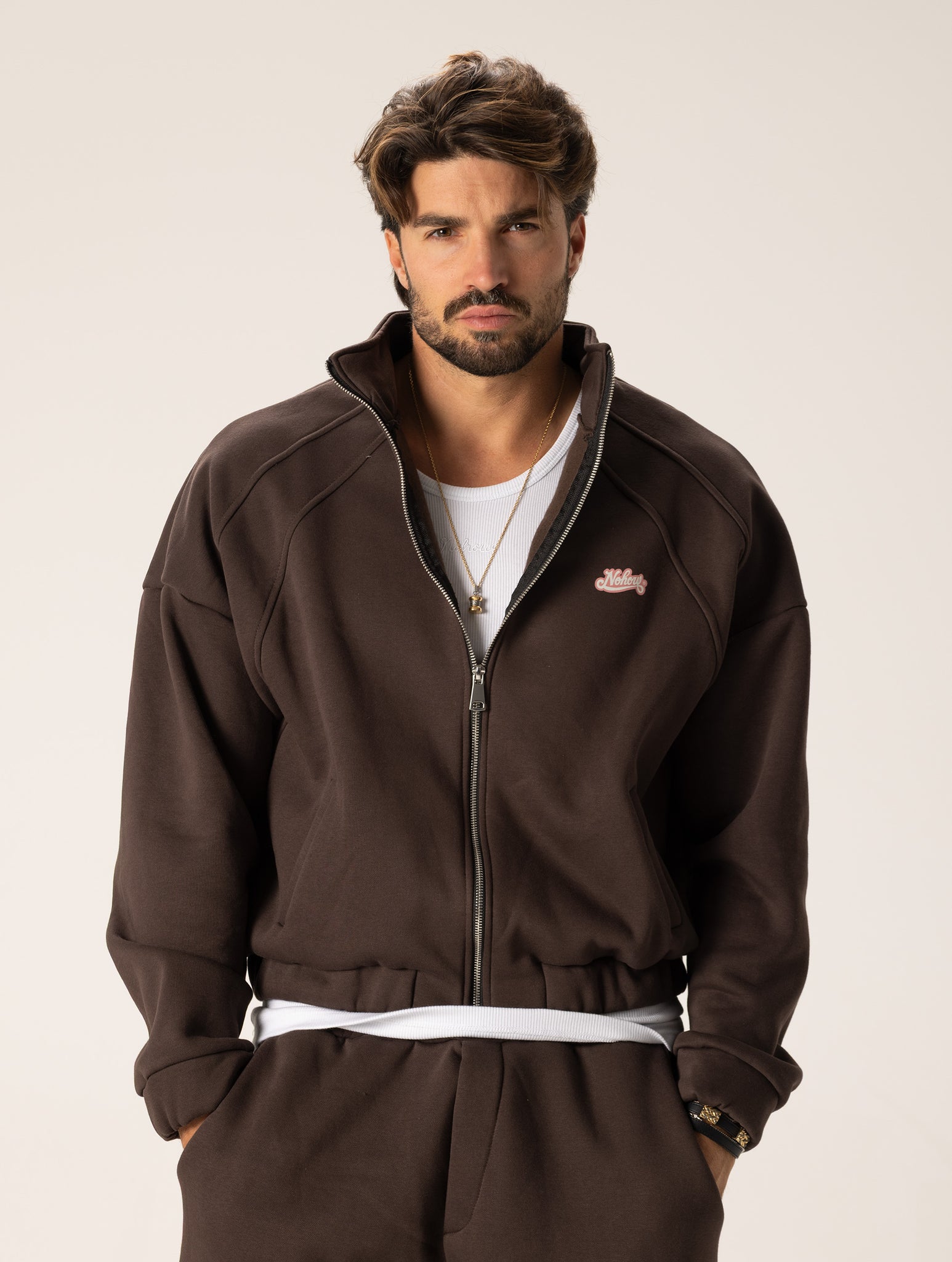 HOLLY SUDADERA MARRÓN