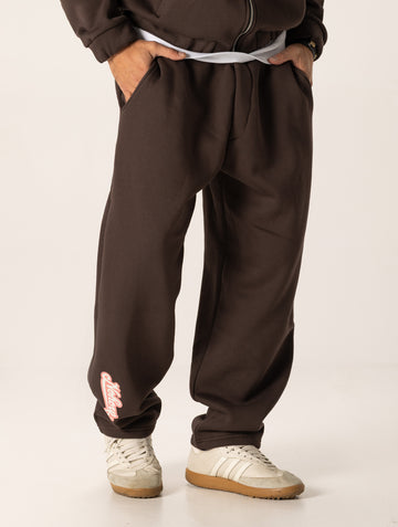 HOLLY PANTALONES DE CHANDAL MARRONES