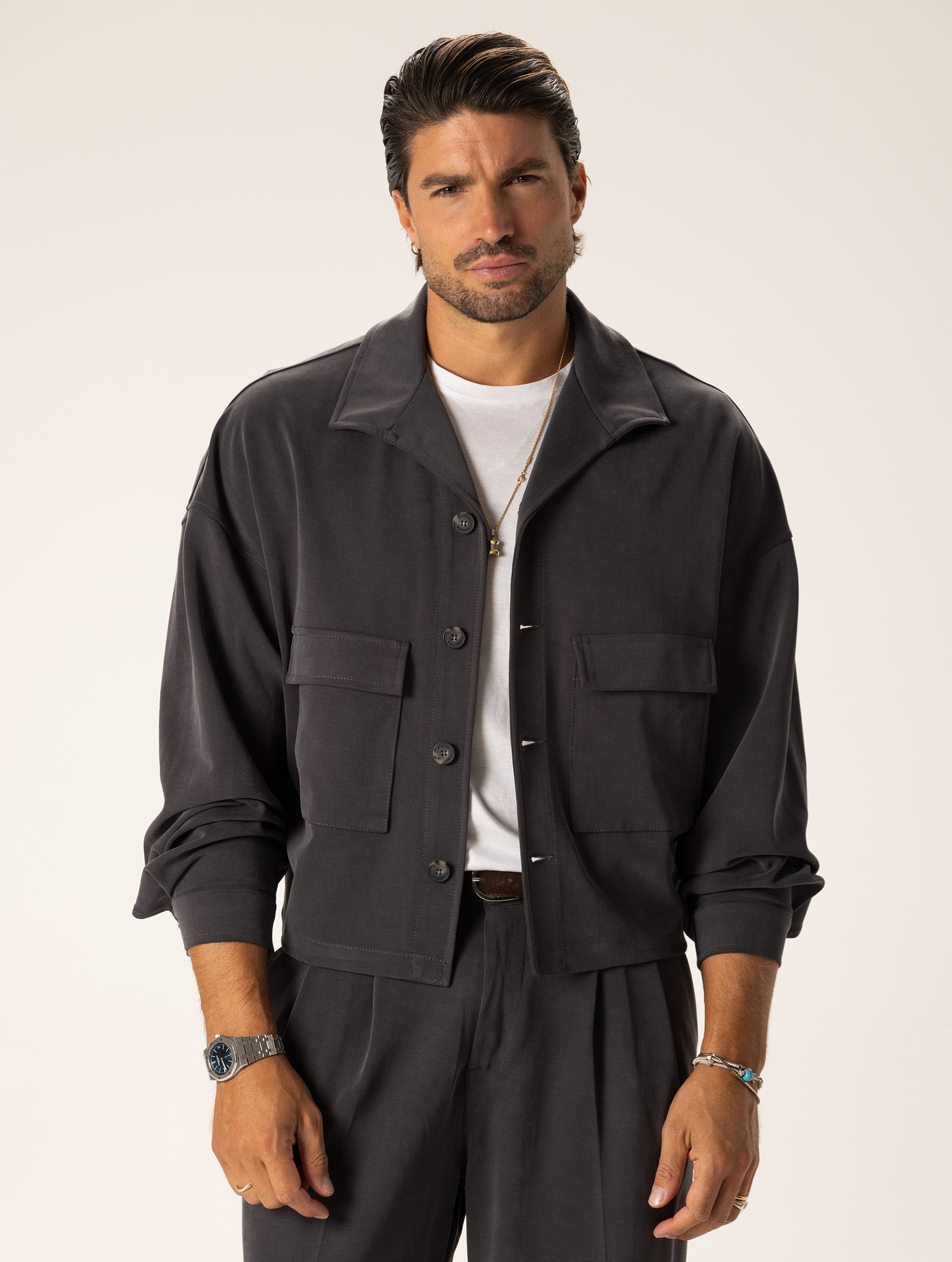 ANDREW JACKET IN GREY